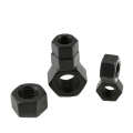 M32  ASME B18.2.2 Zinc Plated Carbon Steel ASTM A194 2HM 2H BLACK F536M Heavy Hex Nut